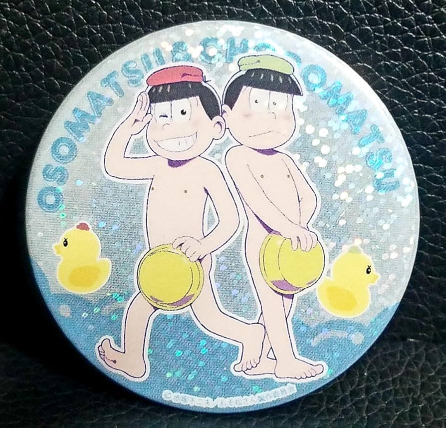 Amazon.co.jp: おそ松さんVR特典ホログラム缶バッジおそ松チョロ